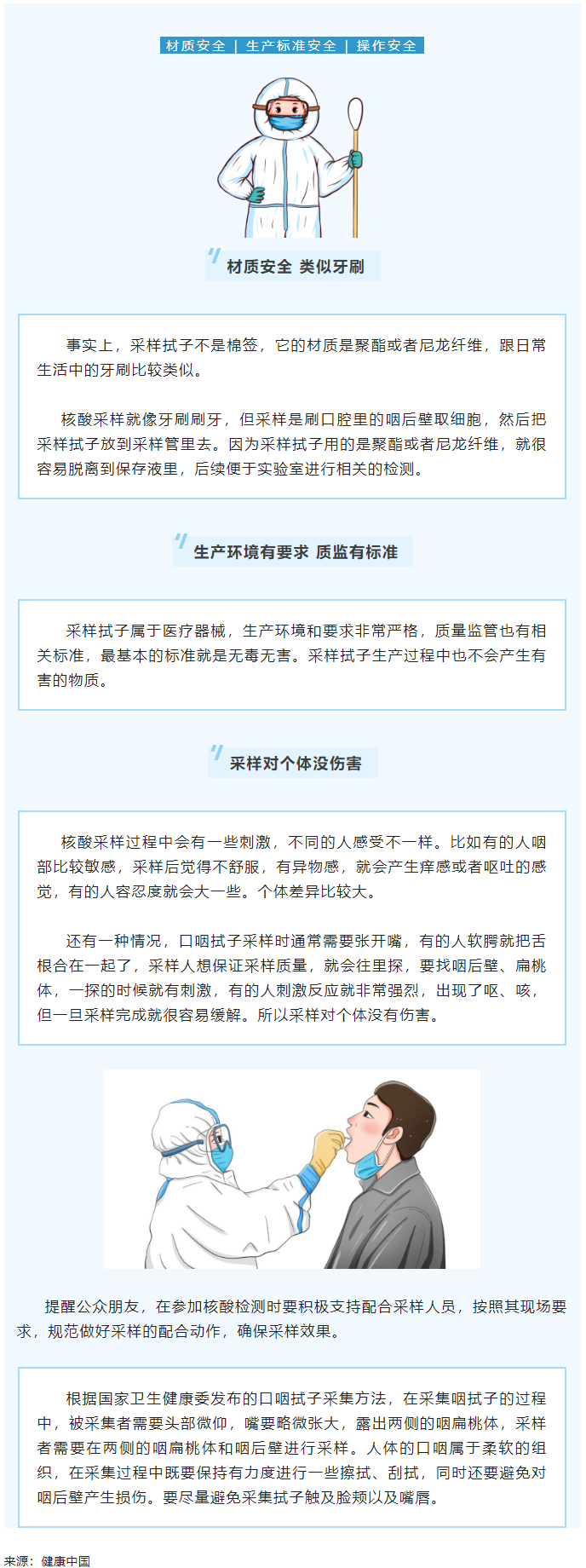 健康科普 _ 核酸采樣的“棉簽”安全嗎？當(dāng)然安全！.png
